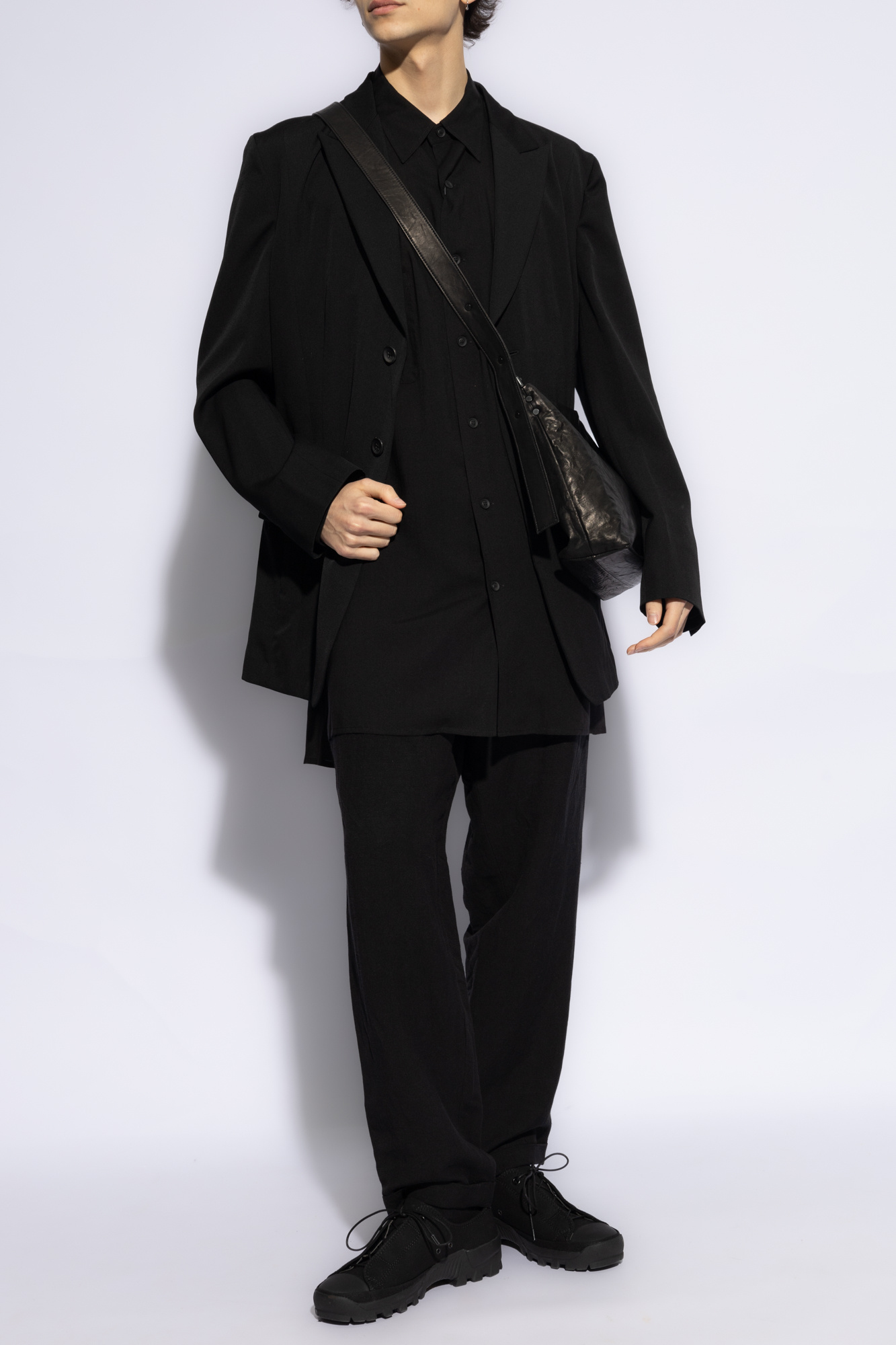 Black Single-breasted blazer Yohji Yamamoto - Vitkac Canada